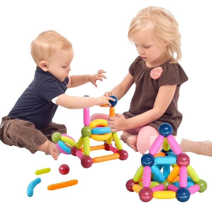 Building Blocks Magnetic Rod Toy 33pcs DIY set Educational STEM