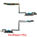 Volume Button Flex Cable for iPhone 11 Pro Max Mute Silent Switch and Sound Keyboard Ribbon Replacement Part. 