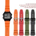Strap for Casio G-Shock AQ-S810W AE-1000W SGW-400H/300H/500H W-735H W-216H MRW-200H Rubber Silicone Watch Band Bracelet 18mm. 