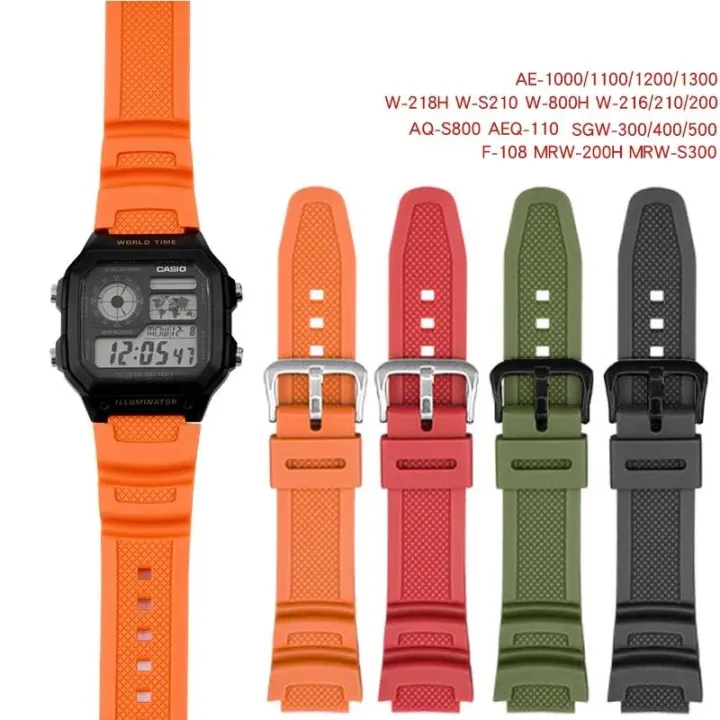 Strap%20for%20Casio%20G-Shock%20AQ-S810W%20AE-1000W%20SGW-400H/300H/500H%20W-735H%20W-216H%20MRW-200H%20Rubber%20Silicone%20Watch%20Band%20Bracelet%2018mm%20-%20Image%202