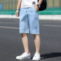 Casual Shorts Men's Summer Thin Loose Versatile New Ice Silk Pants Men's Sports Shorts Middle Pants Trendy. 