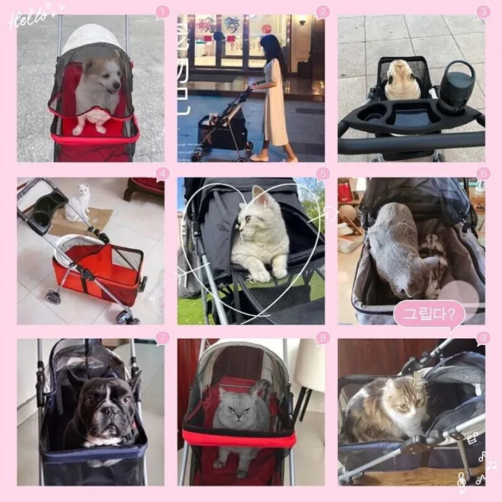 Pet%20Trolley%20/%20Pets%20Stroller%20/%20Cat%20Stroller%20Dog%20StrollerPet%20Foldable%20Trolley%20pet%20Stroller%20Puppy%20stroller%20Cat%20stroller%20car%20-%20Image%207