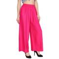 Viscose  Plazo Pants -Pink. 