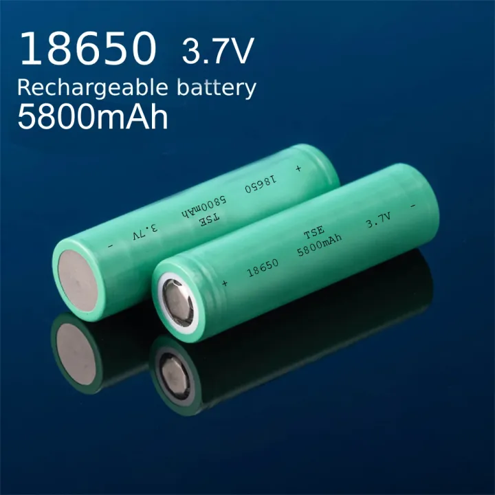 Batterie Ricaricabili 3.7V 5800mAh – 4 Pezzi Per Torcia LED, Faro, Power Bank E Giocattoli RC – Protezioni Multiple E Alta Capacità - 5