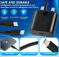 Samsung 25W Travel Adaptor for Super Fast Charging - Black. 