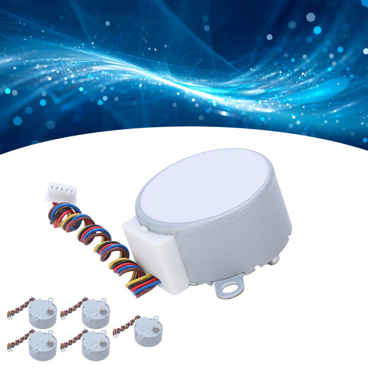 5Pcs%20DC%205V%20Stepper%20Motor%20With%20Cable%20Large%20Torsion%20Copper%20Coil%20Stepping%20Motor%20-%20Image%203
