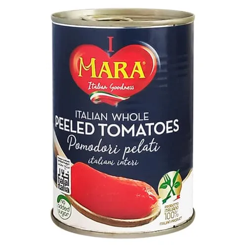 Mara Italian Whole Peeled Tomatoes 400g