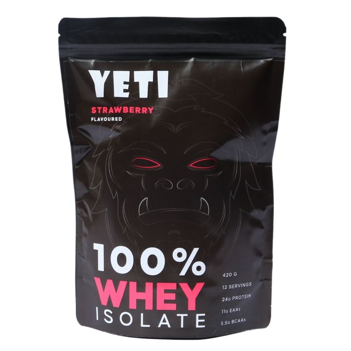 Yeti Whey Protein - Strawberry 420g