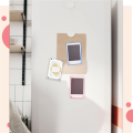 15 Pieces Mini Double Sided Refrigerator Magnet Picture Frame Clear Frameless Display Frame. 