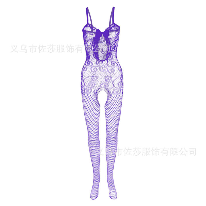 Randomly%20send%20purple%20jumpsuit%20mesh%20socks%20elastic%20underwear%20pajamas%20-%20Image%203