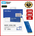 WD Western Digital M.2 Nvme 2280 SATA III SSD (SN570) Gen3x4- 250GB/ 500GB/ 1TB- Up to speed 2500mb s- Internal & External SSD. 