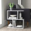 Modern Tall Floor Shelf Home Décor for Rooms, Halls, Entryway and Home Library | Micro Décor. 