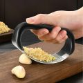 Stainless Steel Garlic Press Kitchen Garlic Press Manual Garlic Masher Kitchen Accessories Vegetable Home Gadget Accessories. 