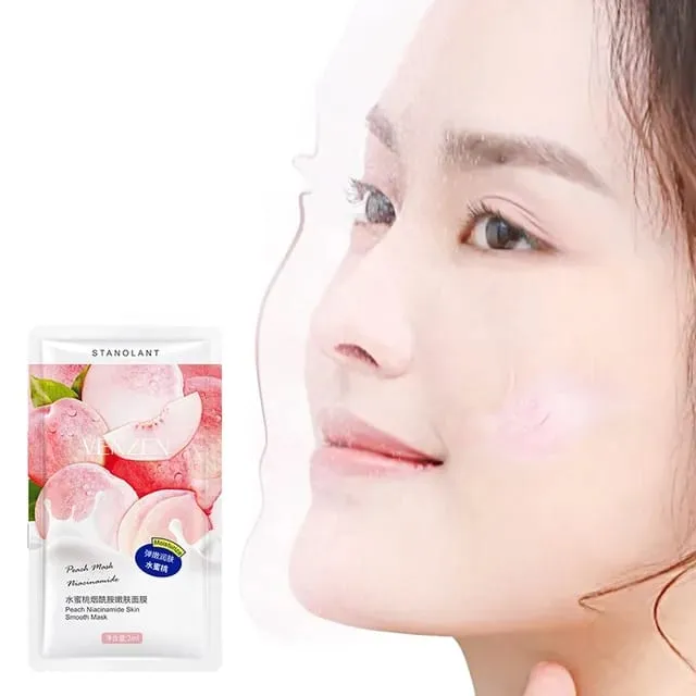 14Pcs%20Facial%20Peach%20Niacinamide%20Sleep%20Mask%20Smooth%20Shrink%20Pore%20Brighten%20Oil-control%20Korean%20Skin%20Care%20Whitening%20Moisturizing%20Beauty%20Peach%20face%20mask%20-%20Image%207