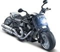 Ming Ying MY66-M1215 1:12 Scale Die-Cast Motorcycle Toy  Alloy Pull Back Motorbike With Music and LED Lights. 