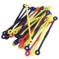 15Pcs Tennis Vibration Dampener Absorber Funny Reduce Shock Dampener Mix Color for Tennis Racket. 