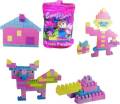 60/110 Pcs Happy Family Building Blocks Set with Pink Bag for Girls. 