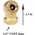 FNPT Dual Head Air Chuck,Closed Ball Air Chuck,Open Flow Tire Chuck. 
