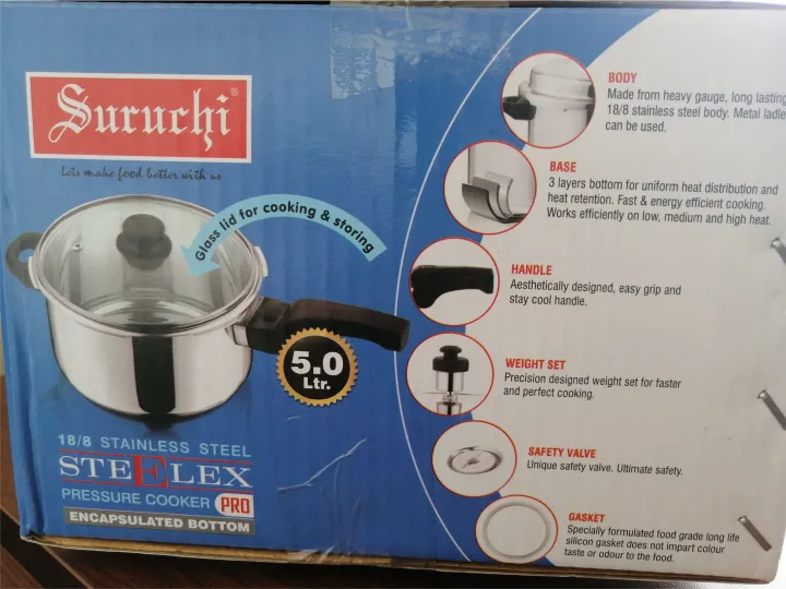 Suruchi%203%20Ltr%20Stainless%20Steel%20Pressure%20Cooker%20With%20Glass%20Lid%20-%20Image%204