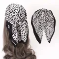 Paisley Print Handkerchief Silk Satin Hijab Scarf For Women Bandana Head Hair Scarves 70*70CM Square Hairband Neck Scarfs Ladies. 
