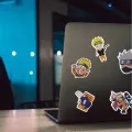 20/40/60 pcs of Naruto sasuke Stickers Bandai Cartoon laptop stickers. 