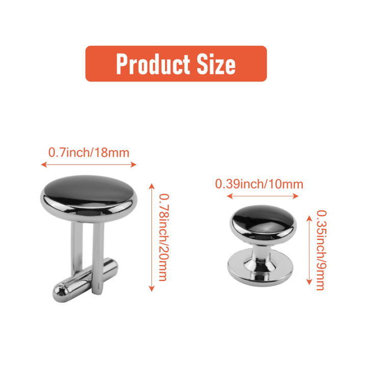 Cufflinks%20and%20Studs%20Set%20for%20Tuxedo%20Shirts%202%20Cufflinks%20and%206%20Studs%20-%20Image%208