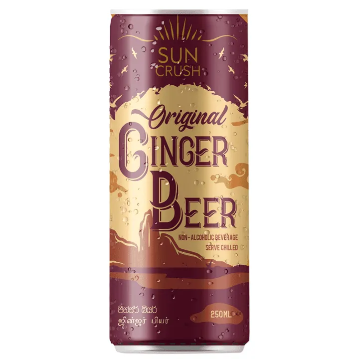 Sun Crush Sparkling Ginger Drink 250ml