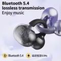New TWS Bone Conduction Earphones Bluetooth 5.3 Earbuds Clip on Ear Comfortable Sport Digital Display Headsets for smartphones. 