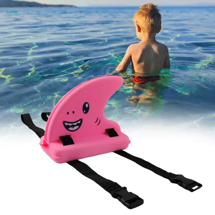 Swimming%20Back%20Floats,%20Swimming%20Shark%20Fin,%20Cute%20Float%20Device%20EVA%20Swim%20Training%20Belt%20Pink%20-%20Image%202