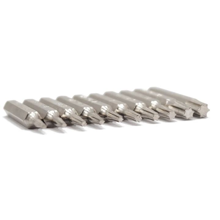 LeiyanAffordable%20mini%20screwdriver%2010pcs%204mm%20Hex%20Shank%20Torx%2028mm%20Length%20Mini%20Precision%20Screwdriver%20Bits%20T3%20T4%20T5%20T6%20T7%208T%20T9%20T10%20T15%20T20%20Phone%20Repair%20Bit%20Set%20-%20Image%204