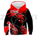 Funny Game Standoff 2 Oversized Sweatshirt 3D Print Standoff Anime Hoodie Kids Harajuku High Street Long Sleeve Oversized Hooded. 