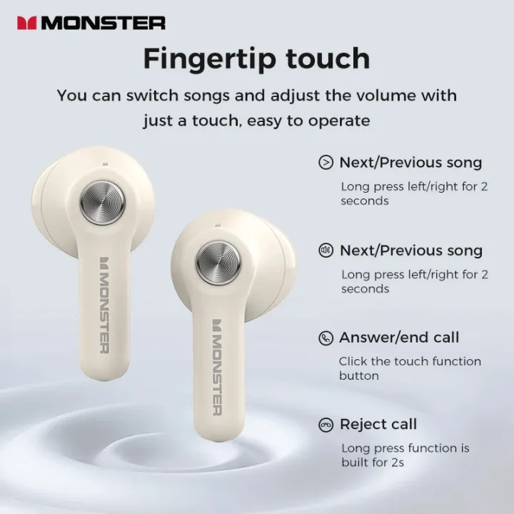 Monster%20Earbuds%20N-Lite%20207%20Bluetooth%20TWS%20EarPods%20IPX5%20Waterproof%20Headset%20ENC%20Noise%20Reduction%20Earphone%20With%20Mic%20-%20Image%207
