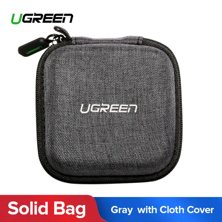 UGREEN%20Earphone%20Case%20Small%20Headphone%20Hard%20Case%20Carrying%20Bag%20Pouch%20with%20Mesk%20Pocket%20and%20Double%20Zipper%20for%20AirPods,%20in-Ear%20Earbuds%20-%20Image%202