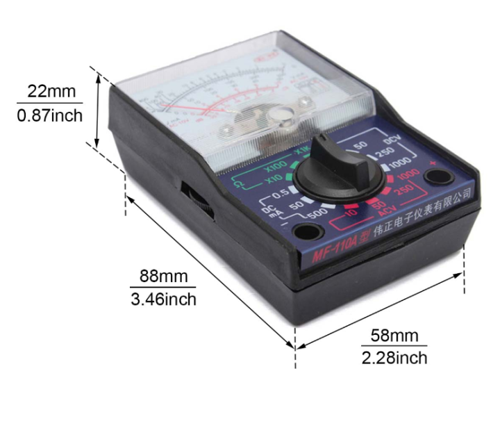 Electric%20Analog%20Multimeter%20Multi%20%20Portable%20Voltmeter%20Ammeter%20AC%20/%20DC%20Voltage%20Current%20%20MultiMeter%20%20Model%20YX-1000A%20-%20Image%203