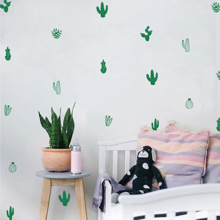 Cactus%20Wall%20Decals%20Woodland%20Tribal%20Cactus%20Wall%20Stickers%20for%20Kids%20Room%20Baby%20Nursery%20Decor%20Art%20Succulent%20and%20Cacti%20Wall%20Tattoo%20-%20Image%202