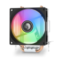 A200 Dual Heat Pipe Air Cooling Radiator Multi-Platform Silent CPU Radiator CPU Cooler with 92mm RGB Silent Fan. 
