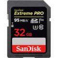 Sandisk Extreme pro 32gb 95 mbs. 
