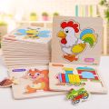 3D Puzzles Montessori Anime Puzzle Toys for Kids Gifts Animal. 