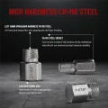 25Pcs Screw Extractor Set Hex Multi-Spline Easy Out Bolt Extractor Set, Heavy Duty Metric EZ Out Rounded Screw Remover. 