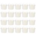 paper cups Paper Cups Cup Cream Ice Dessert Bowls Bowl Yogurt Disposable Cake Sundae Pudding Container Treat Lids Frozen Party LidParty Tableware. 