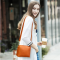 4Pcs/set Soft Faux Leather Shoulder Bag Solid Color Women Handbag Purse Set. 