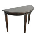 Don Carolis - Console Table Half Round - Mahogany Wood - Mara Colour  - 48''X18'. 