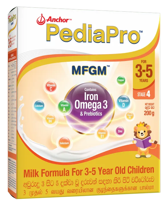 Anchor Pediapro 3 to 5 Years Baby Milk Formula 200G