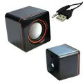 Speakers USB Powered Speakers, Desktop Mini Computer Laptop Speaker Bass Sound Music Player System Wired Speaker Durable. 