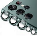 Samsung Galaxy S23 Ultra Camera Lens Protector - Camera Tempered Glass Rings For Samsung Galaxy S23 Ultra - Premium Quality - GREEN. 