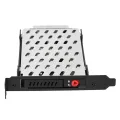 8X Pci Mobile Rack Enclosure Hard Disk Drive Case Box for 2.5 Inch Sata HDD Adapter. 