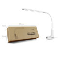24 LEDs Clamp Clip Light Table Lamp Eye Protec-tion Stepless Dimmable Bendable USB Powered Touch Sensor Control Brightness Adjustable Flexible Lamp Desk Reading Working Studying 5W. 