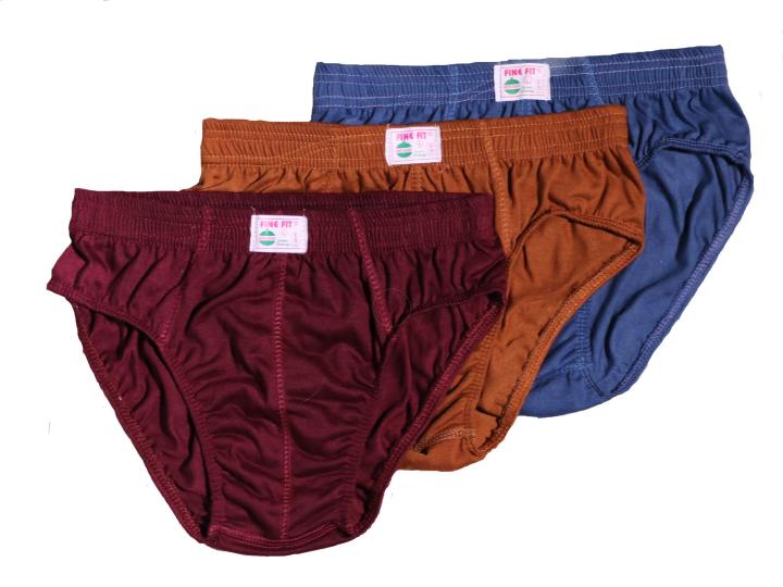 FINE FITboys/ Men's Brief 6 pieces (V-cut) Underwear Trunks