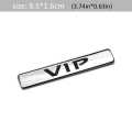 Car VIP 3D Metal Sticker. 