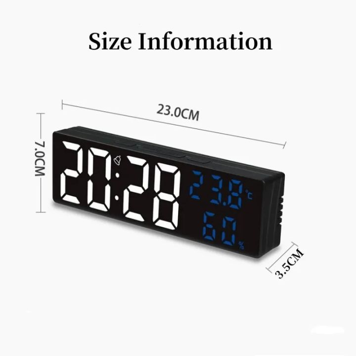 wall%20clock%209%20Inch%20Large%20Digital%20Wall%20Clock%20Temperature%20and%20Humidity%20Display%20Night%20Mode%20Table%20Alarm%20Clock%2012/24H%20Electronic%20LED%20Clock%20-%20Image%206